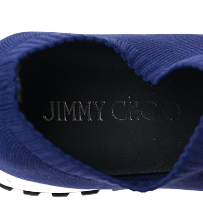 Jimmy Choo Knit Crystal Verona Sneaker 38 Navy 14 of 16
