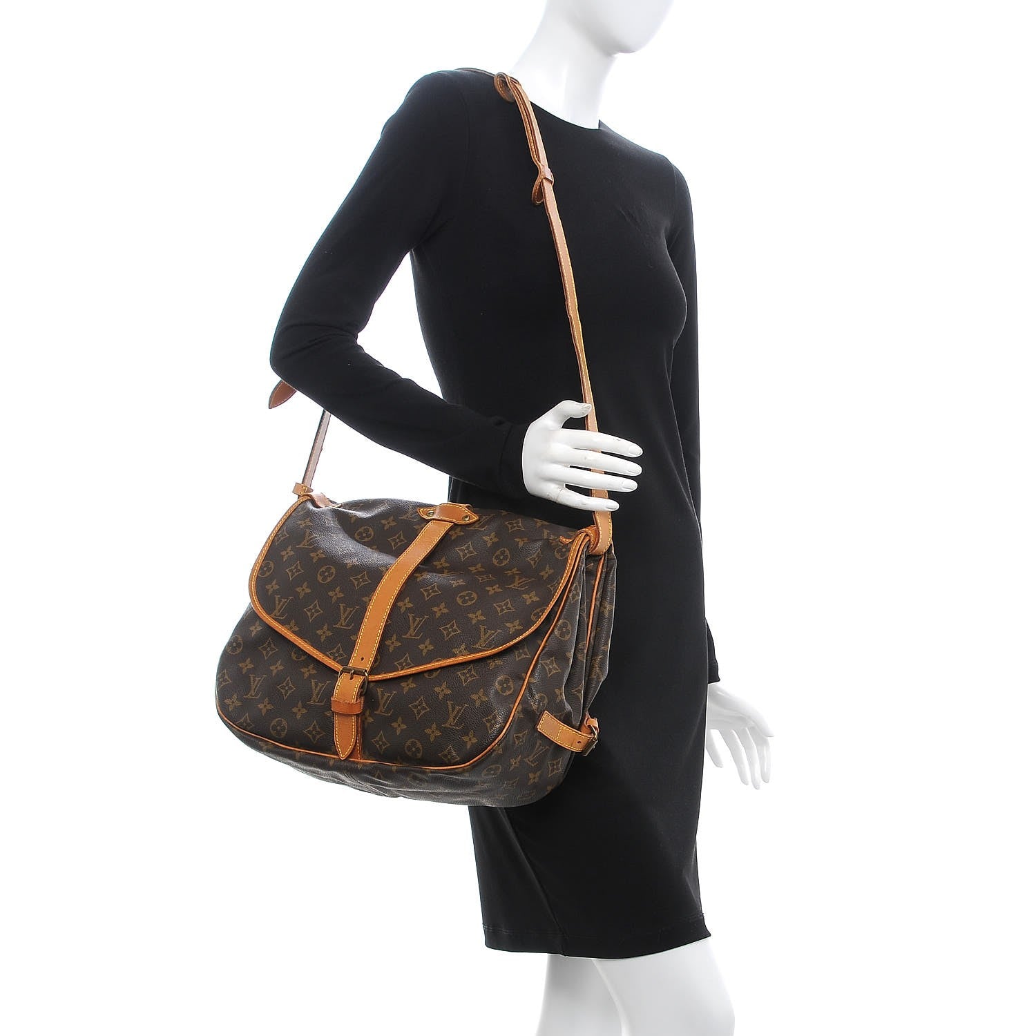 Louis Vuitton Monogram Saumur 35 3 of 31