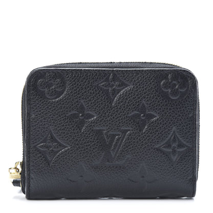 Louis Vuitton Empreinte Zippy Coin Purse Black 1 of 10