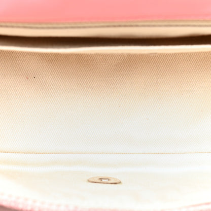 Chanel Tweed Single Flap Pink 5 of 15