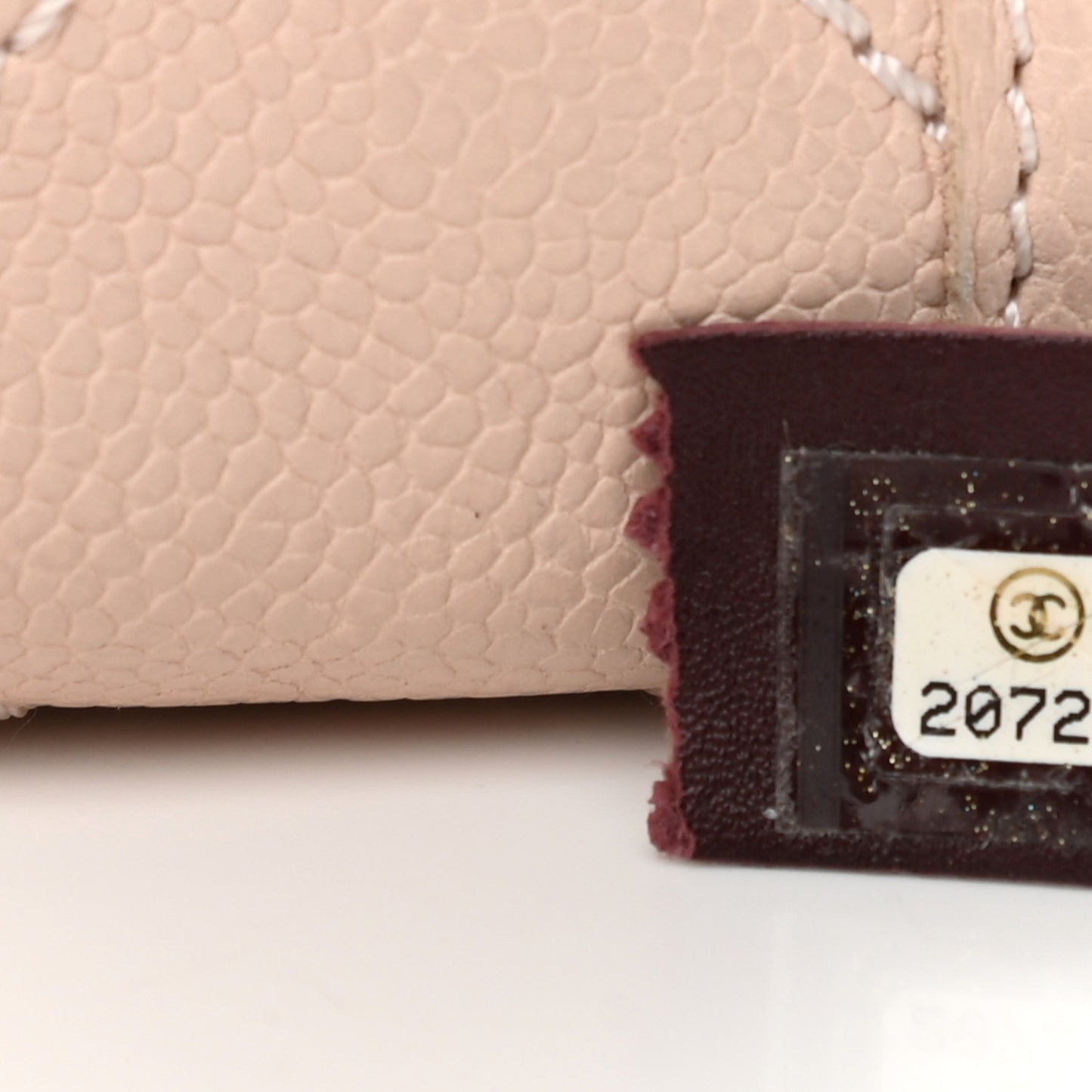 Caviar Quilted Small Deauville Bowling Bag Light Pink