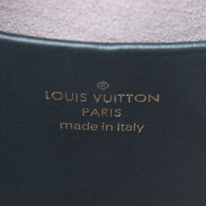 Louis Vuitton Lambskin Embossed Monogram Speedy 22 Bandouliere Black 6 of 8