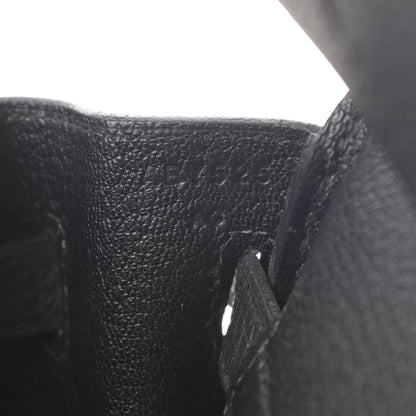 Hermes Togo Birkin 25 Black 7 of 12
