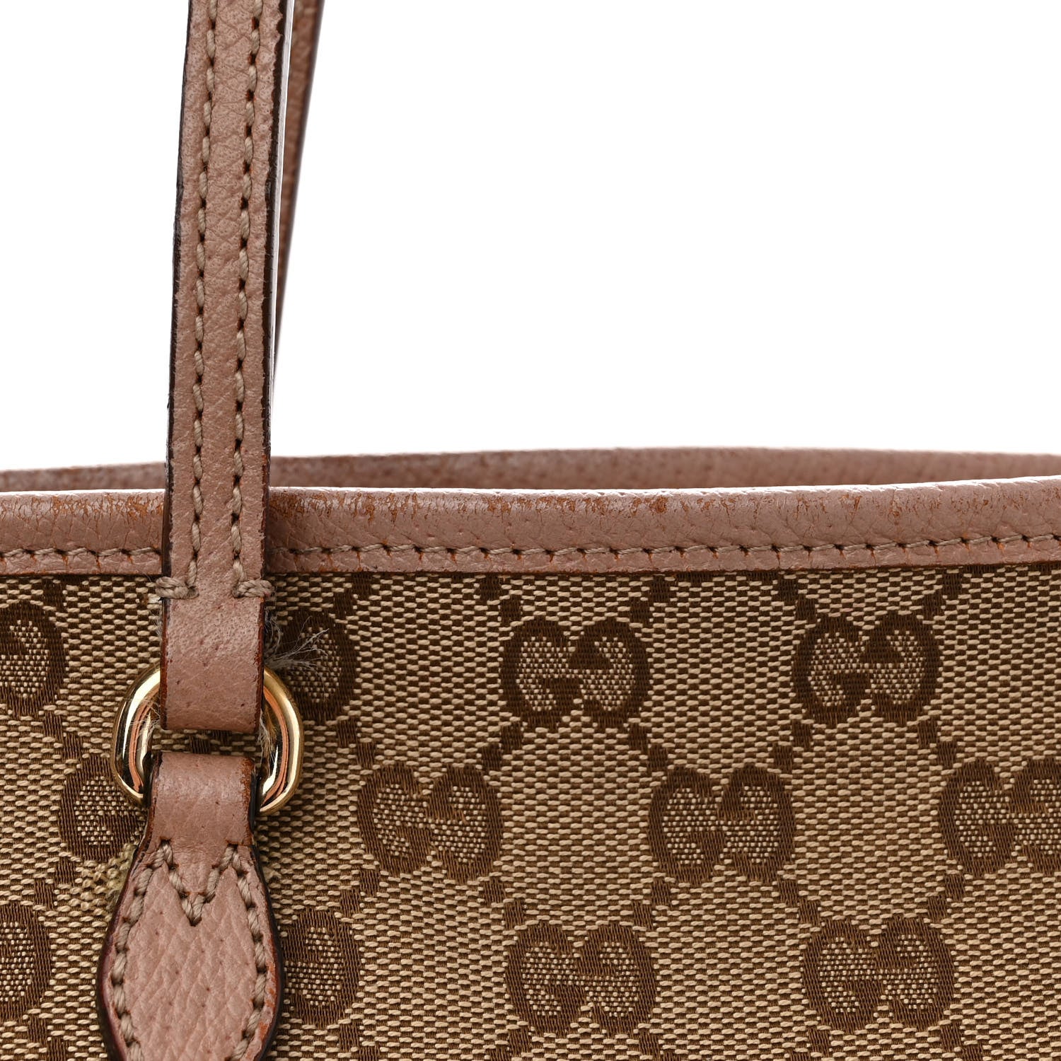 Gucci Monogram Medium Bree Zippered Tote Beige Dark Cipria 17 of 19