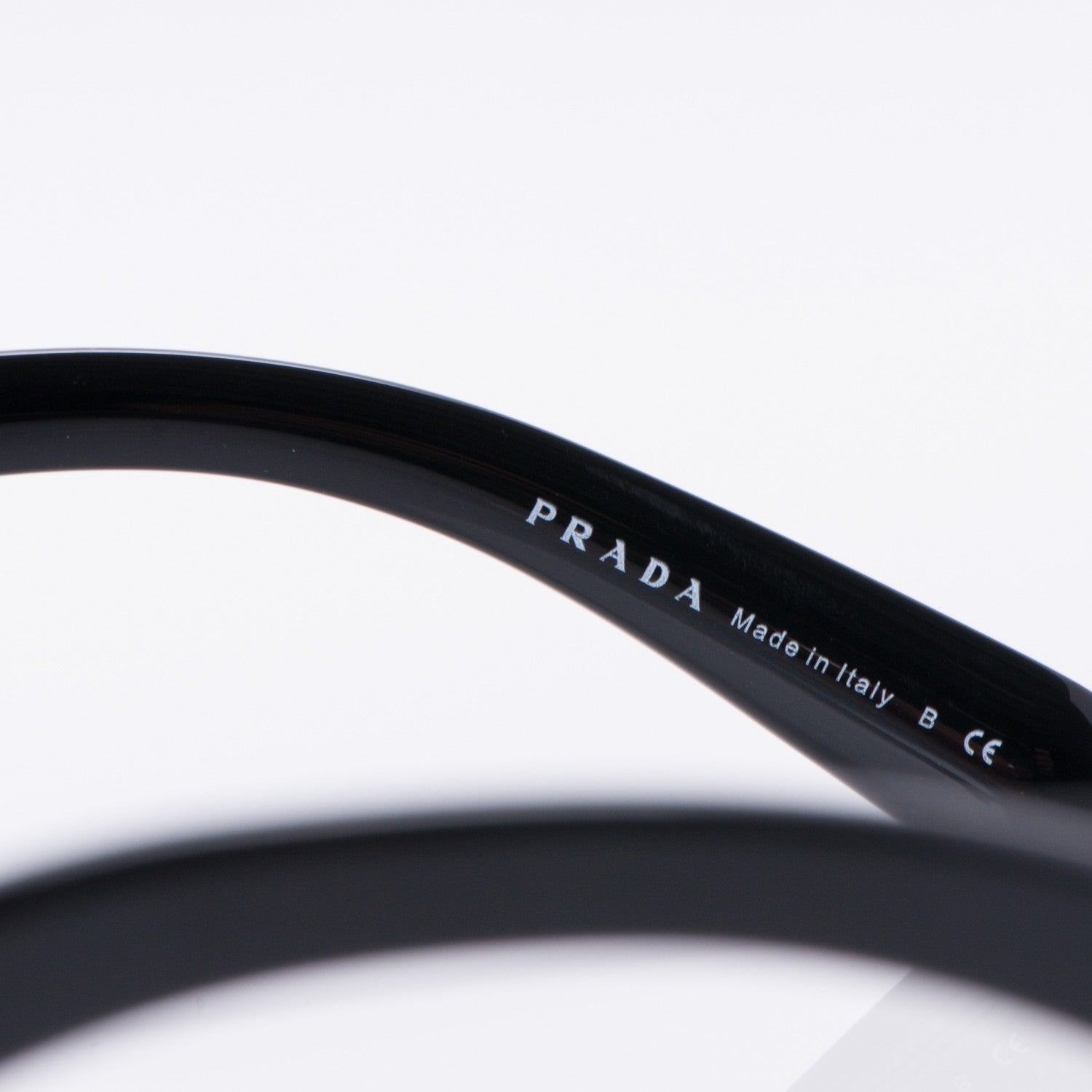 Prada Baroque Sunglasses SPR 27N Black 7 of 9