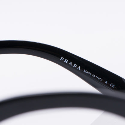 Prada Baroque Sunglasses SPR 27N Black 7 of 9