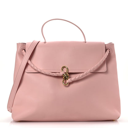 Bottega Veneta Silky Calfskin Large Ciao Ciao Rose 1 of 37