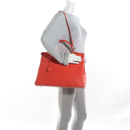 Hermes Togo Kelly Retourne 40 Capucine 2 of 24