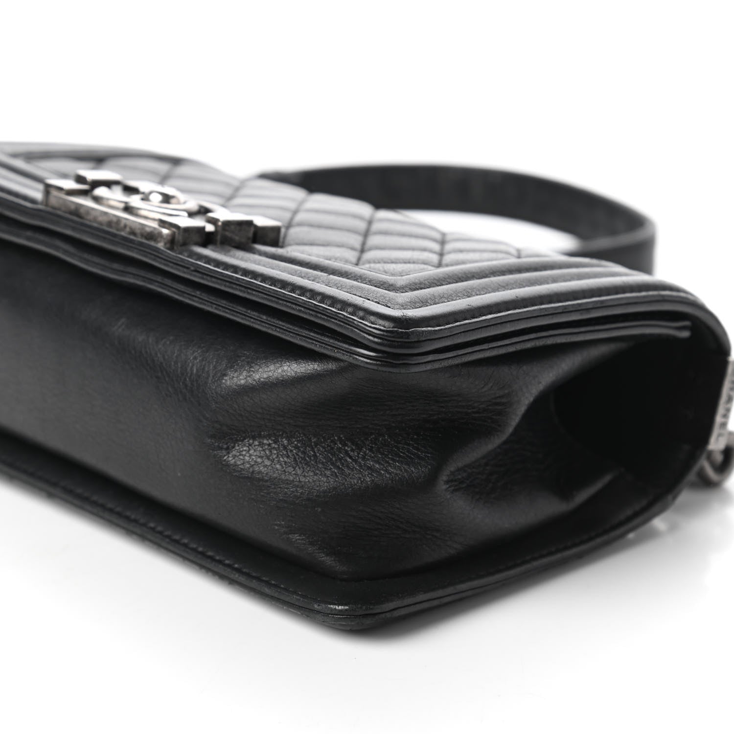 Chanel Calfskin Quilted Small Boy Flap Black 7 of 12