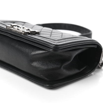 Chanel Calfskin Quilted Small Boy Flap Black 7 of 12