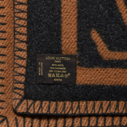 Louis Vuitton Wool Cashmere Karakoram Blanket 3 of 4