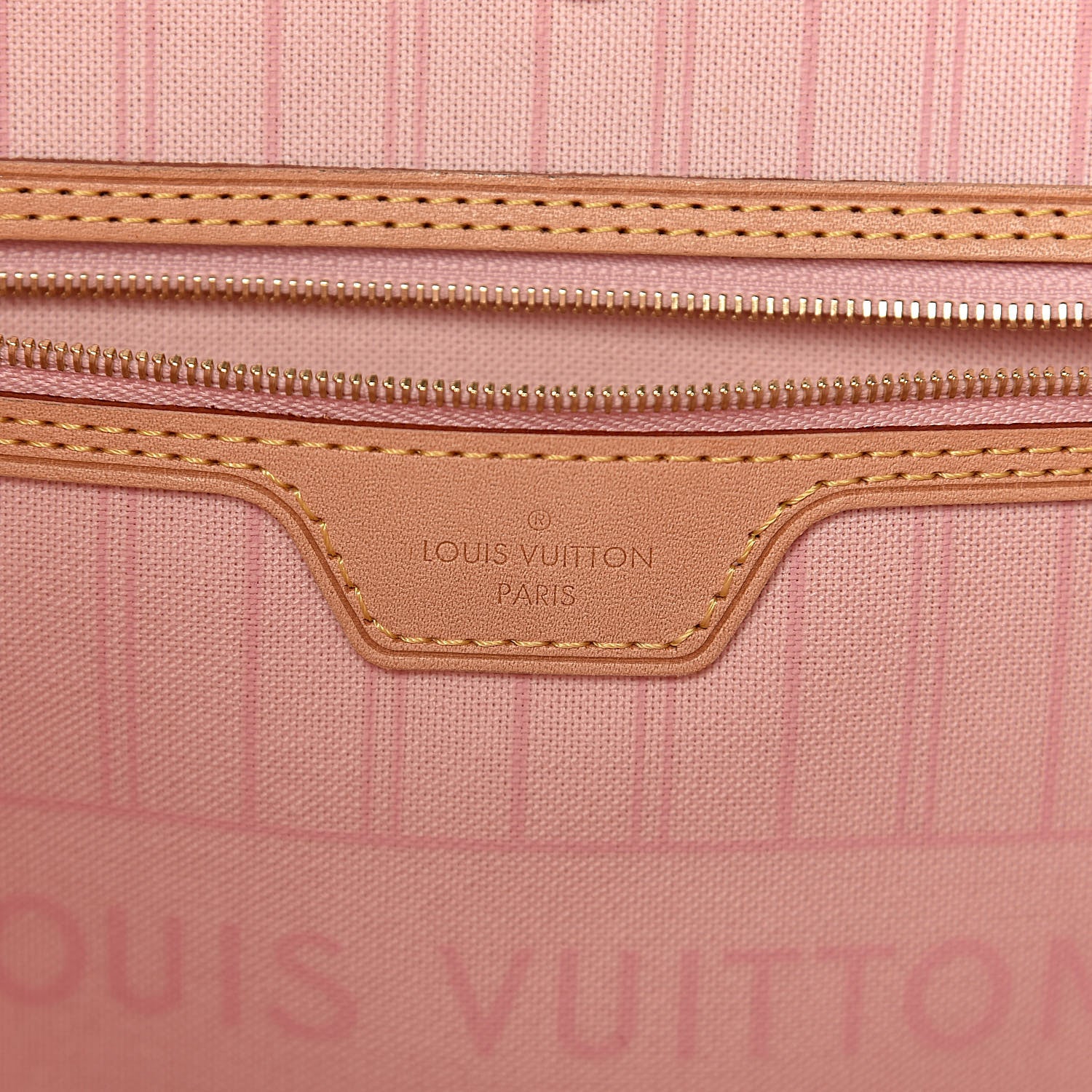 Louis Vuitton Damier Azur Neo Neverfull MM Rose Ballerine 6 of 11