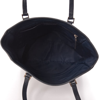 Christian Dior Monogram Tote Navy 6 of 16