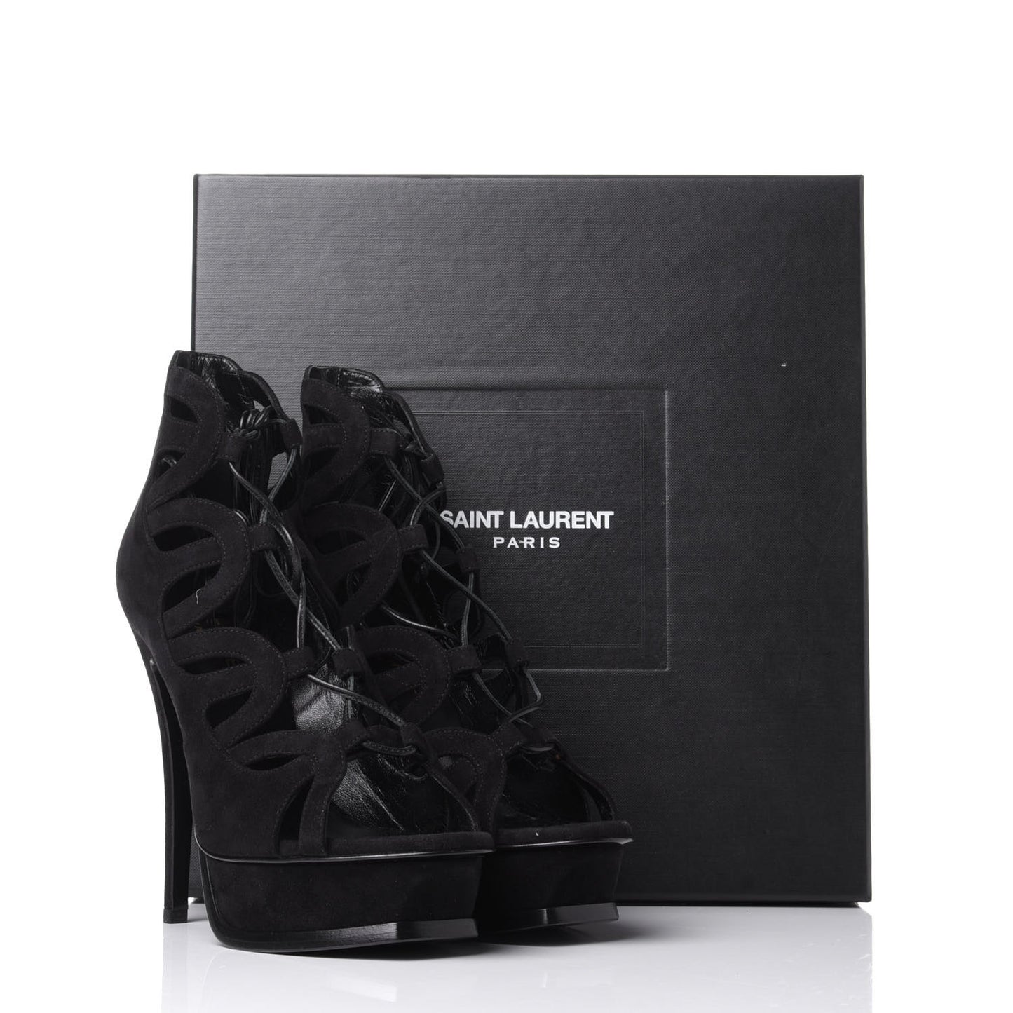 Kid Scamosciato Tribute 105 Platform Sandals 36 Black