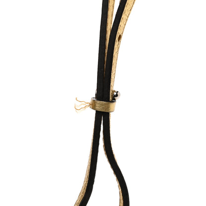 Louis Vuitton Metallic Calfskin Lockme Mini Backpack Gold 13 of 17