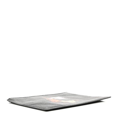 Givenchy Textured Coated Canvas Bambi Print Cosmetic Pouch Black 4 of 7