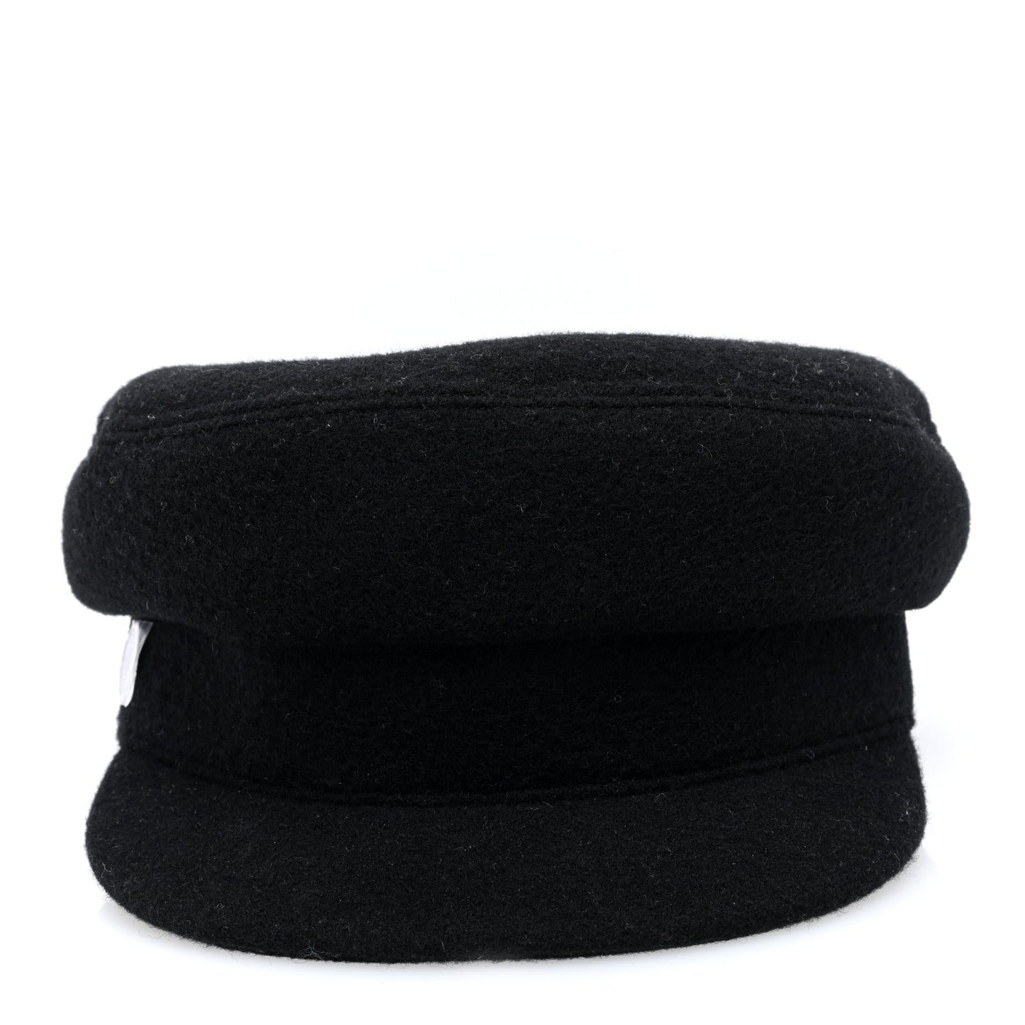 Wool Cashmere Womens Casquette Giulietta Cabourg Cliquetis Cap 56 Black