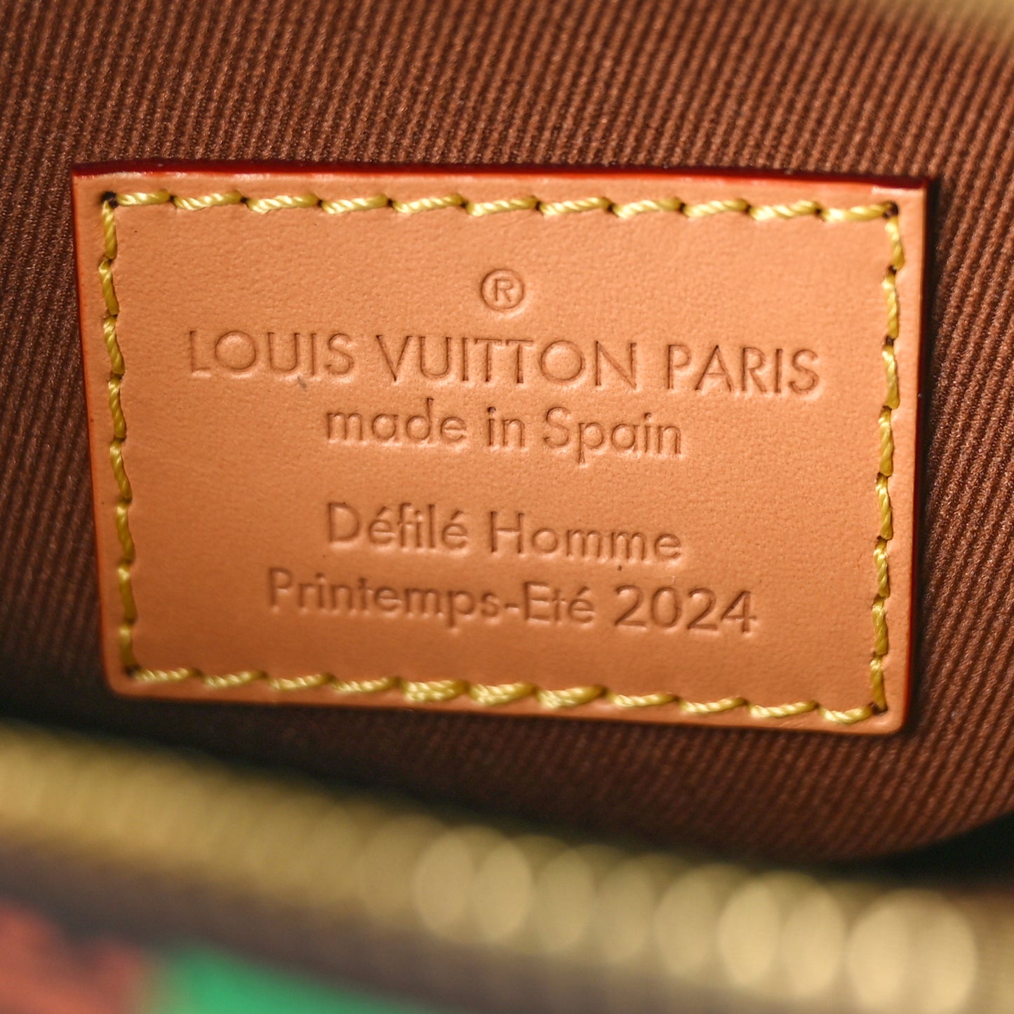 Damier Pop Chess Messenger Green