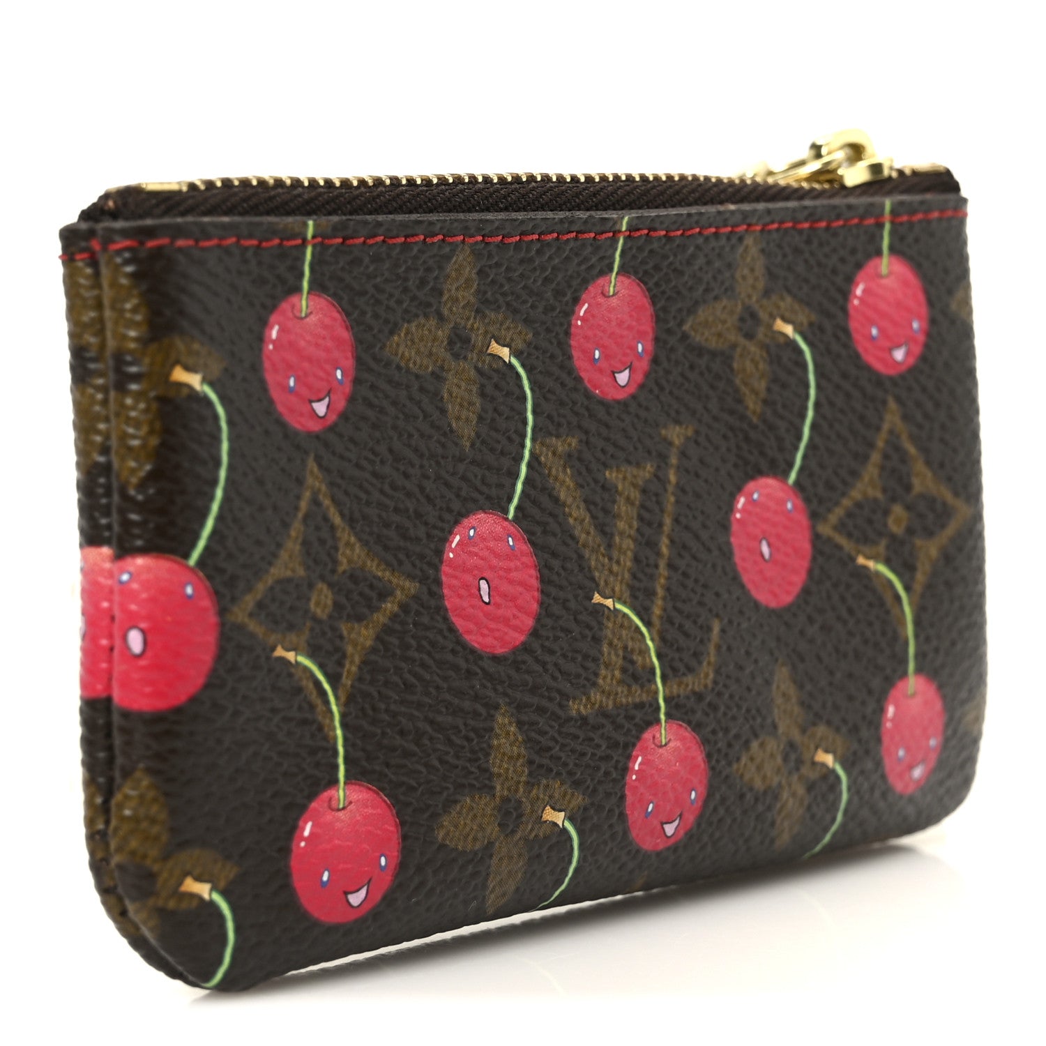 Louis Vuitton Monogram Cerises Key Pouch 3 of 9