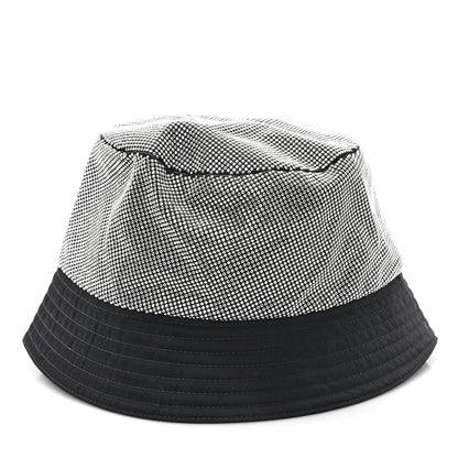Prada Crystal Tessuto Bucket Hat L Black Acciaio 5 of 8