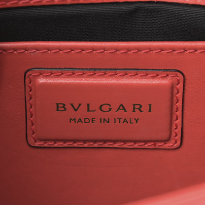 Bulgari Calfskin Serpenti Forever Shoulder Bag Coral 6 of 15