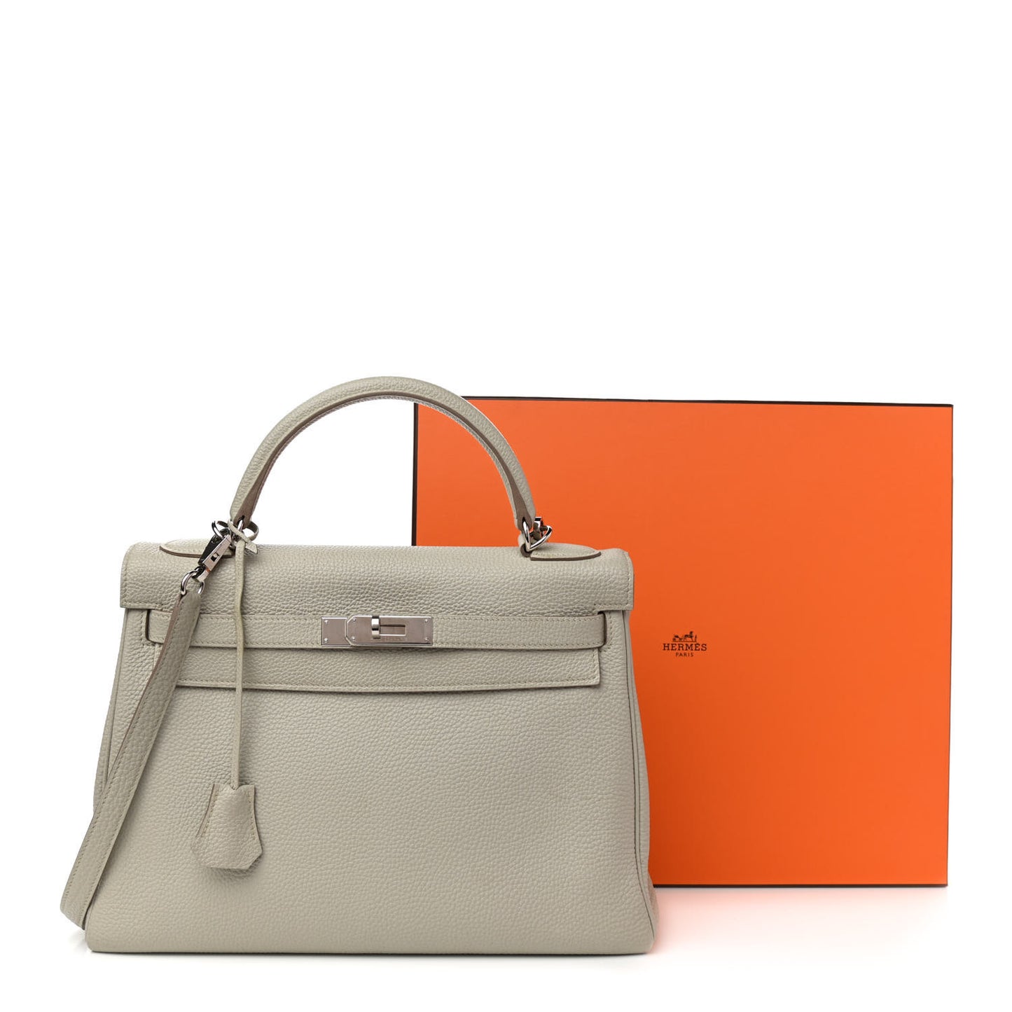 Taurillon Clemence Kelly Retourne 32 Gris Perle