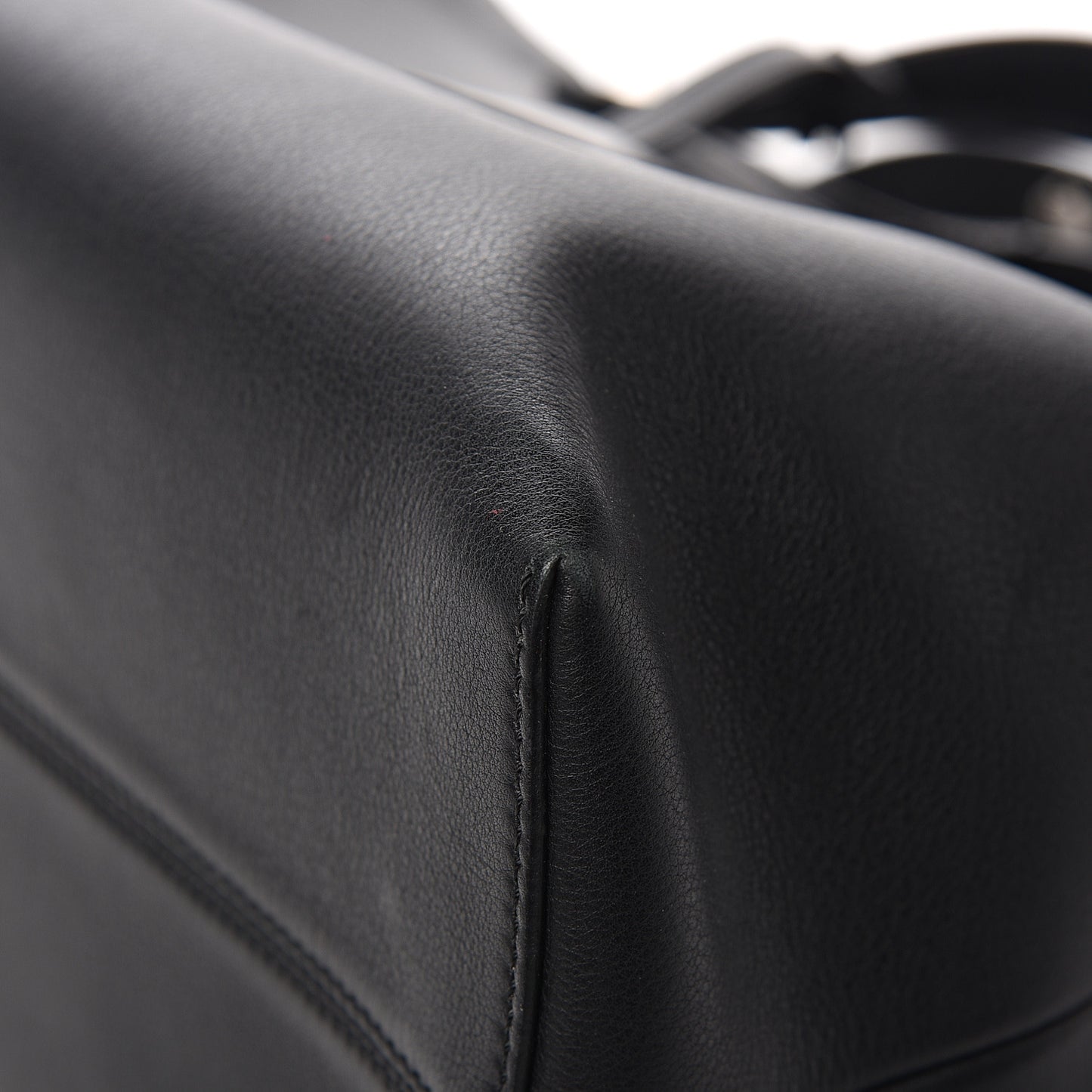 Vitello Dolce Marmol Large By The Way Boston Bag Black
