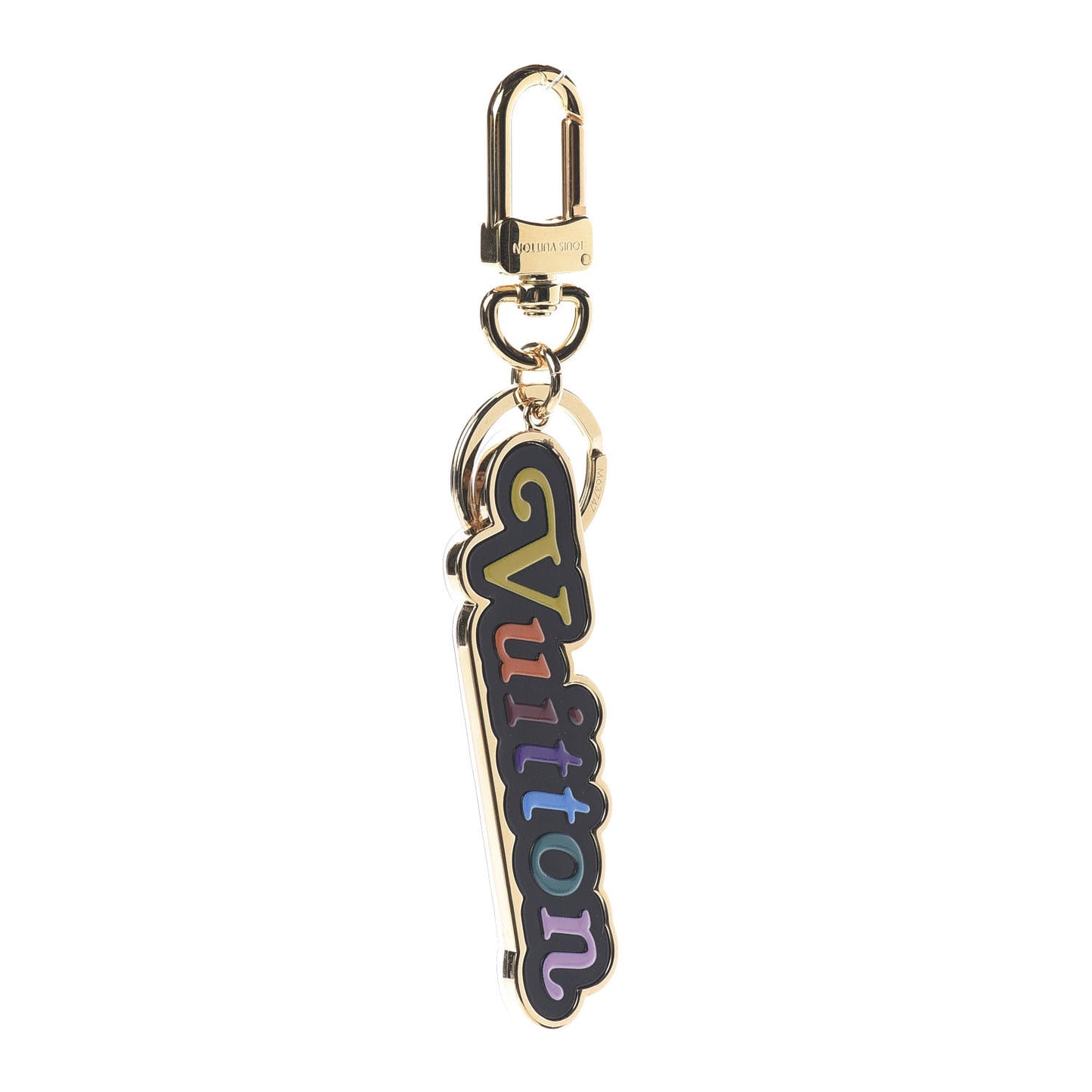 New Wave Bag Charm Key Holder Multicolor