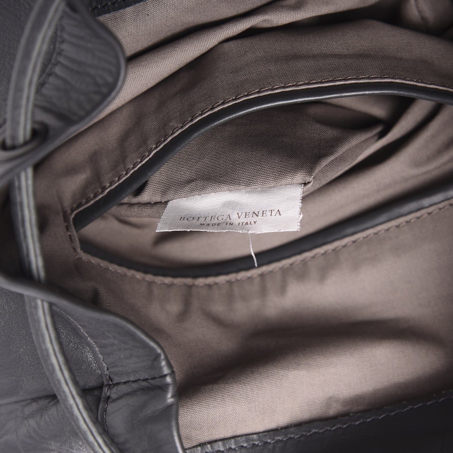Light Calf Intrecciato Backpack Ardoise