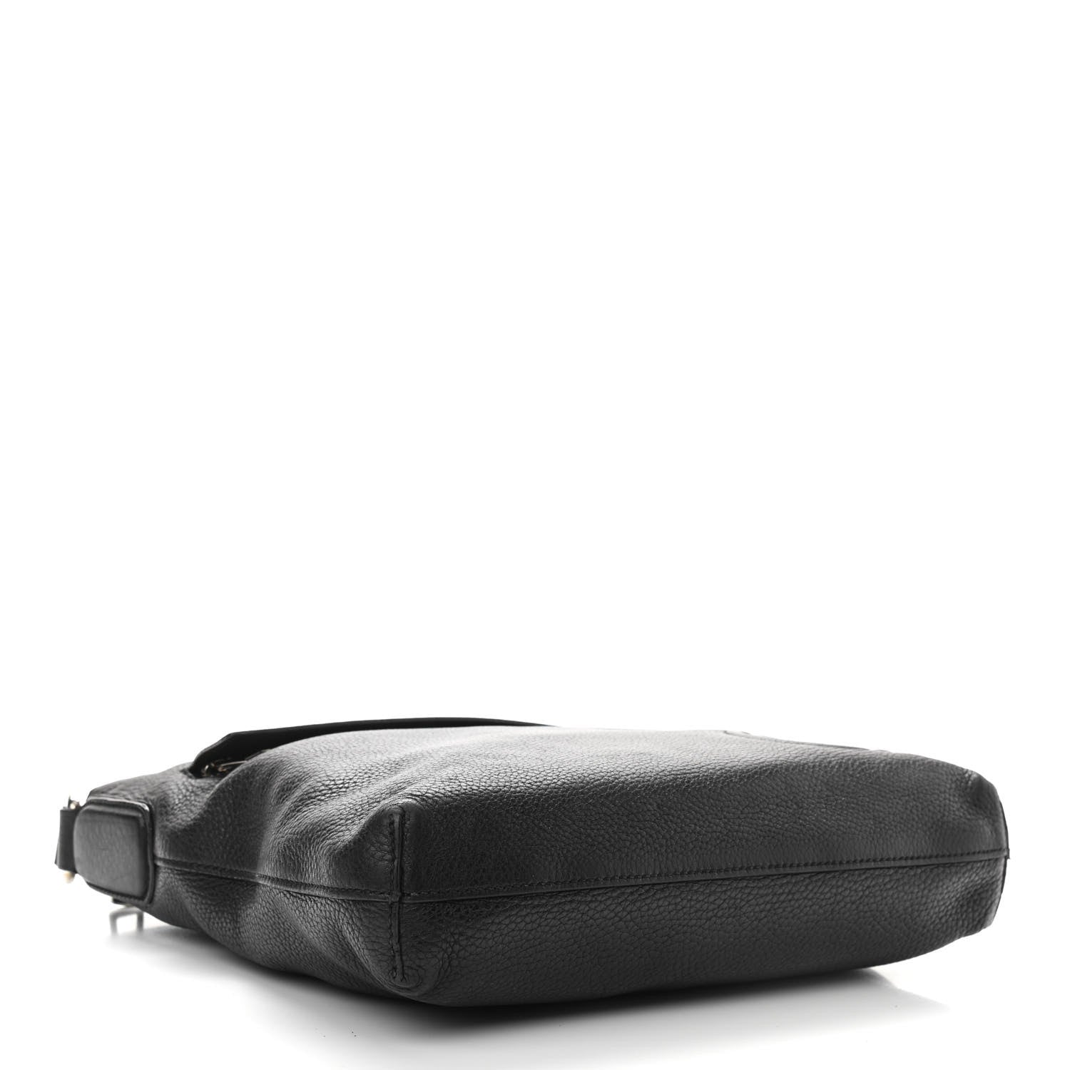 Gucci Pebbled Calfskin Medium Soho Messenger Bag Black 3 of 11