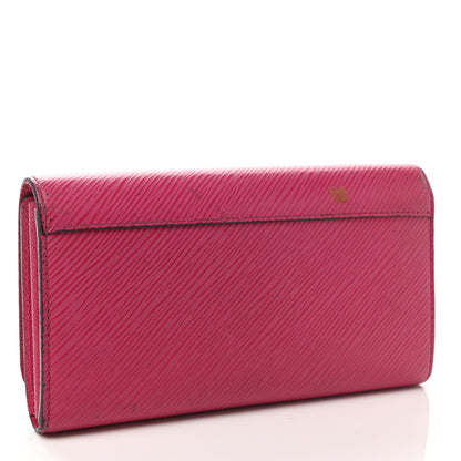 Louis Vuitton Epi Twist Wallet Hot Pink 3 of 8