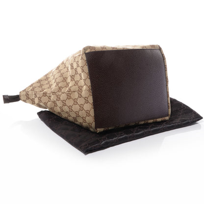 Gucci GG Monogram Medium Web Handle Bucket Tote 4 of 8