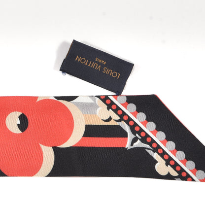 Louis Vuitton Silk Pop Monogram BB Bandeau Rouge 4 of 5