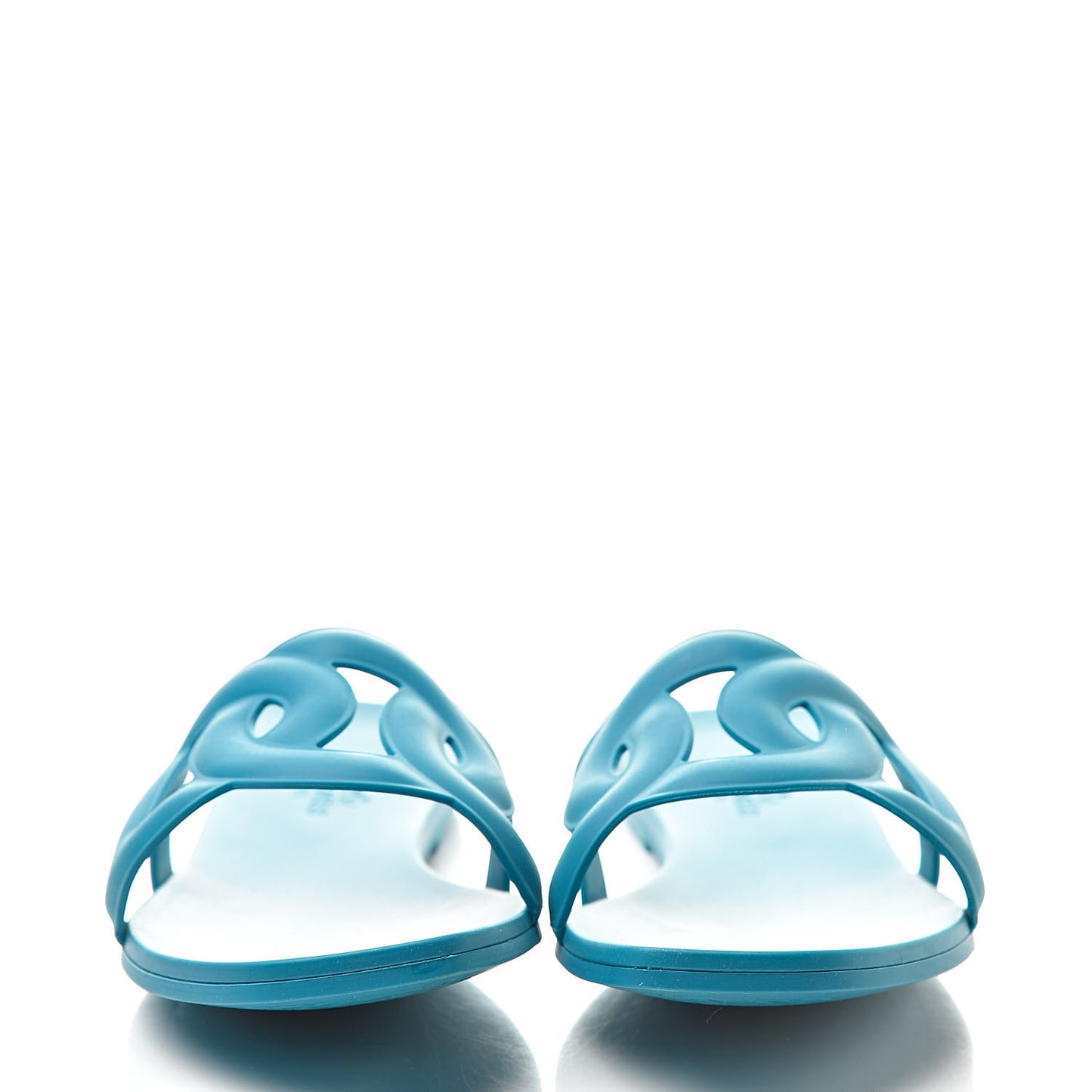 Rubber Aloha Sandals 36 Bleu Vif