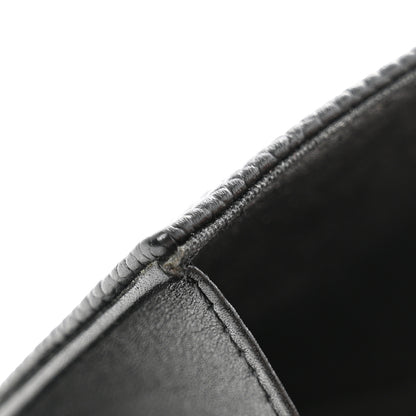 Chanel Caviar Timeless CC Large Gusset Flap Wallet Black 11 of 12