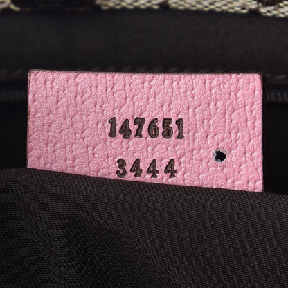Gucci Calfkskin Abbey Tote Iris Rose 9 of 9