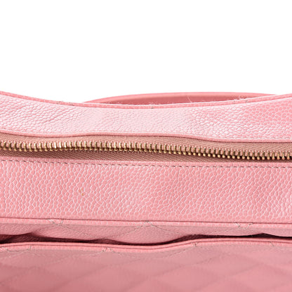 Chanel Caviar Quilted Hobo Pink 15 of 16