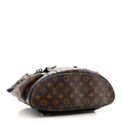 Louis Vuitton Monogram Macassar Christopher PM Backpack 4 of 12