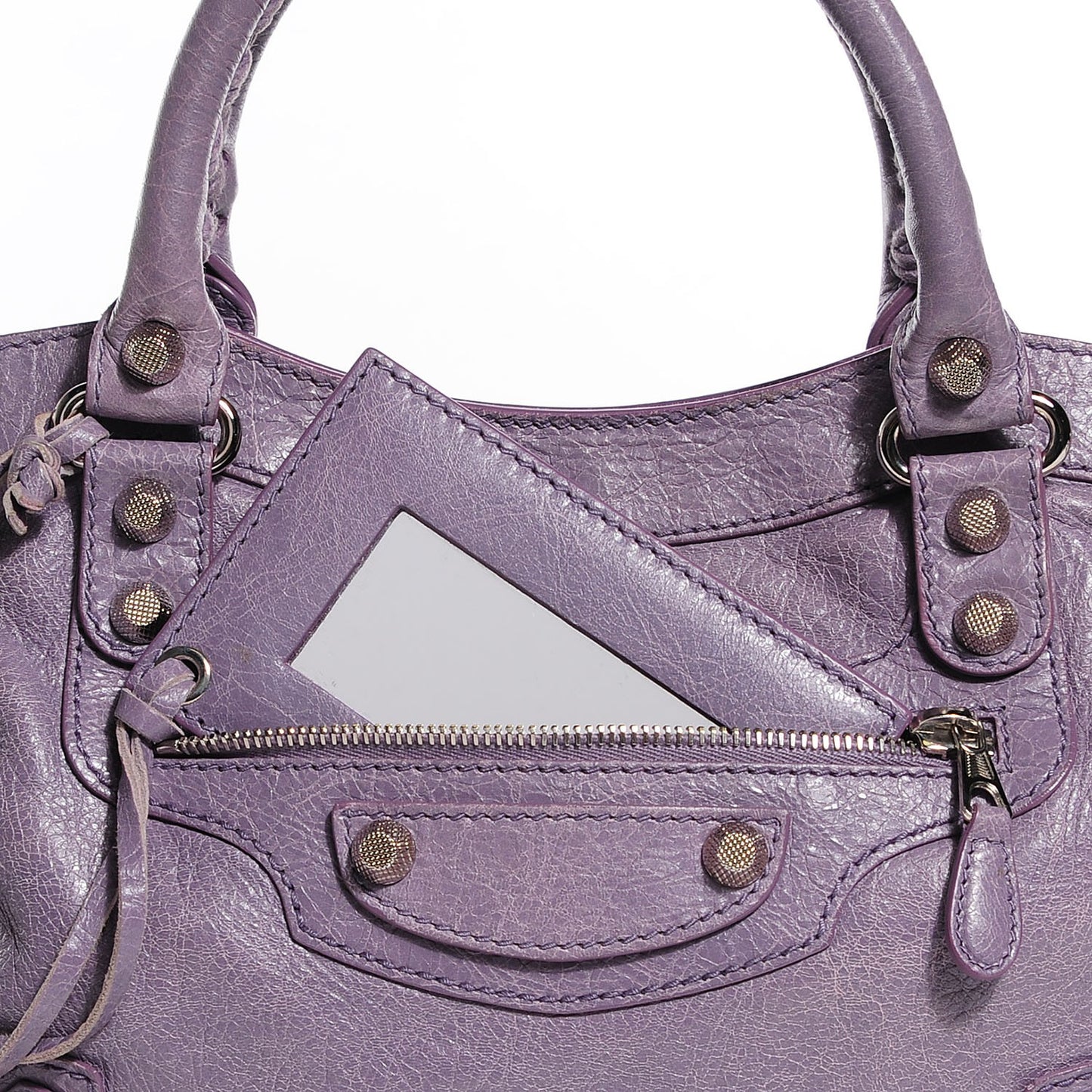 Agneau Giant 12 Silver Hardware Town Glycine
