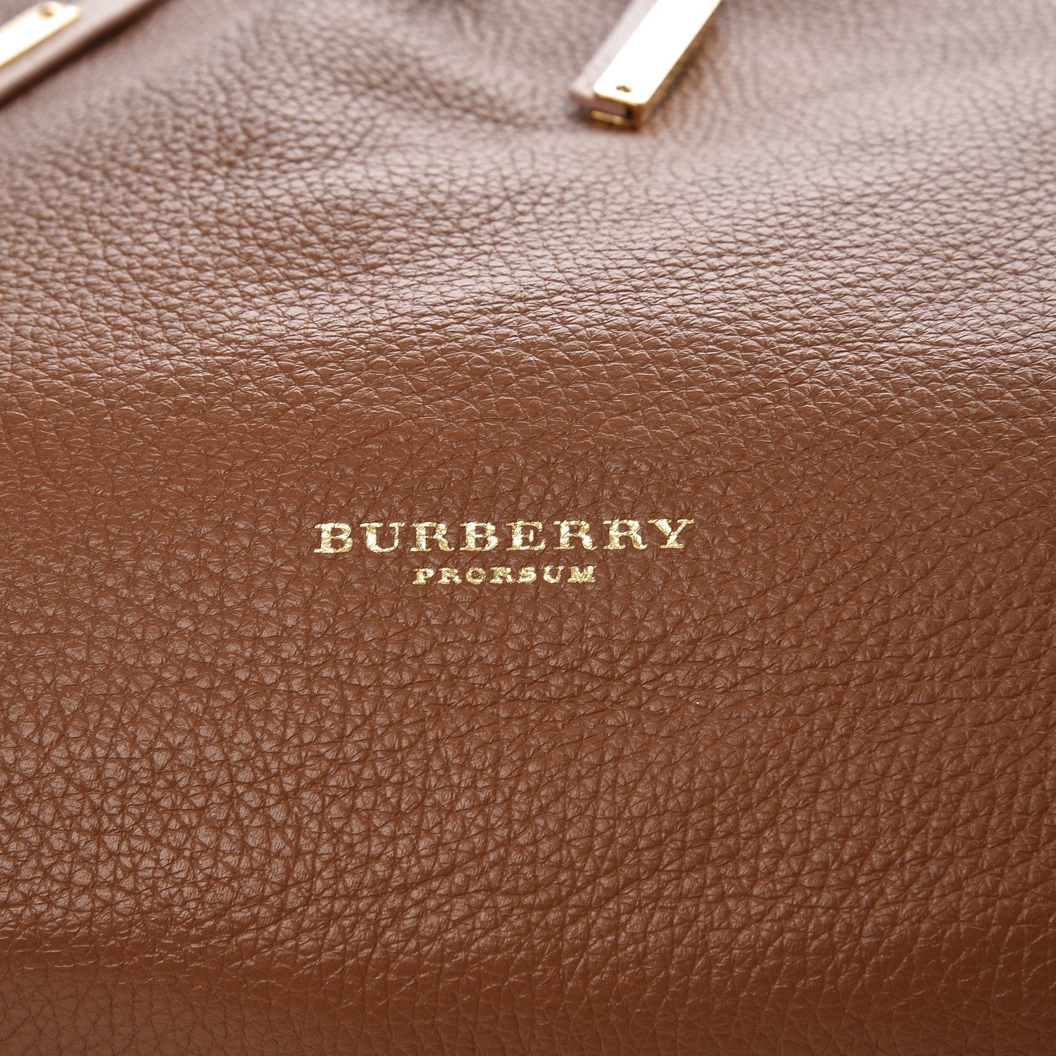 Burberry Prorsum Pebbled Calfskin Medium Studley Tote Camel Nude 9 of 9