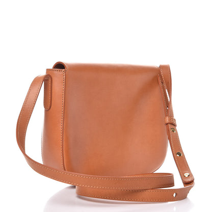 Mansur Gavriel Calfskin Flap Crossbody Bag Cammello 3 of 9