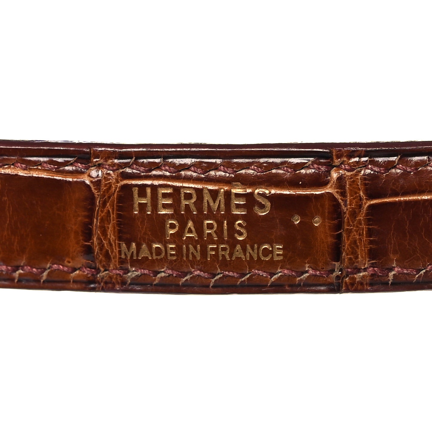 Shiny Niloticus Crocodile Kelly Sellier 28 Miel