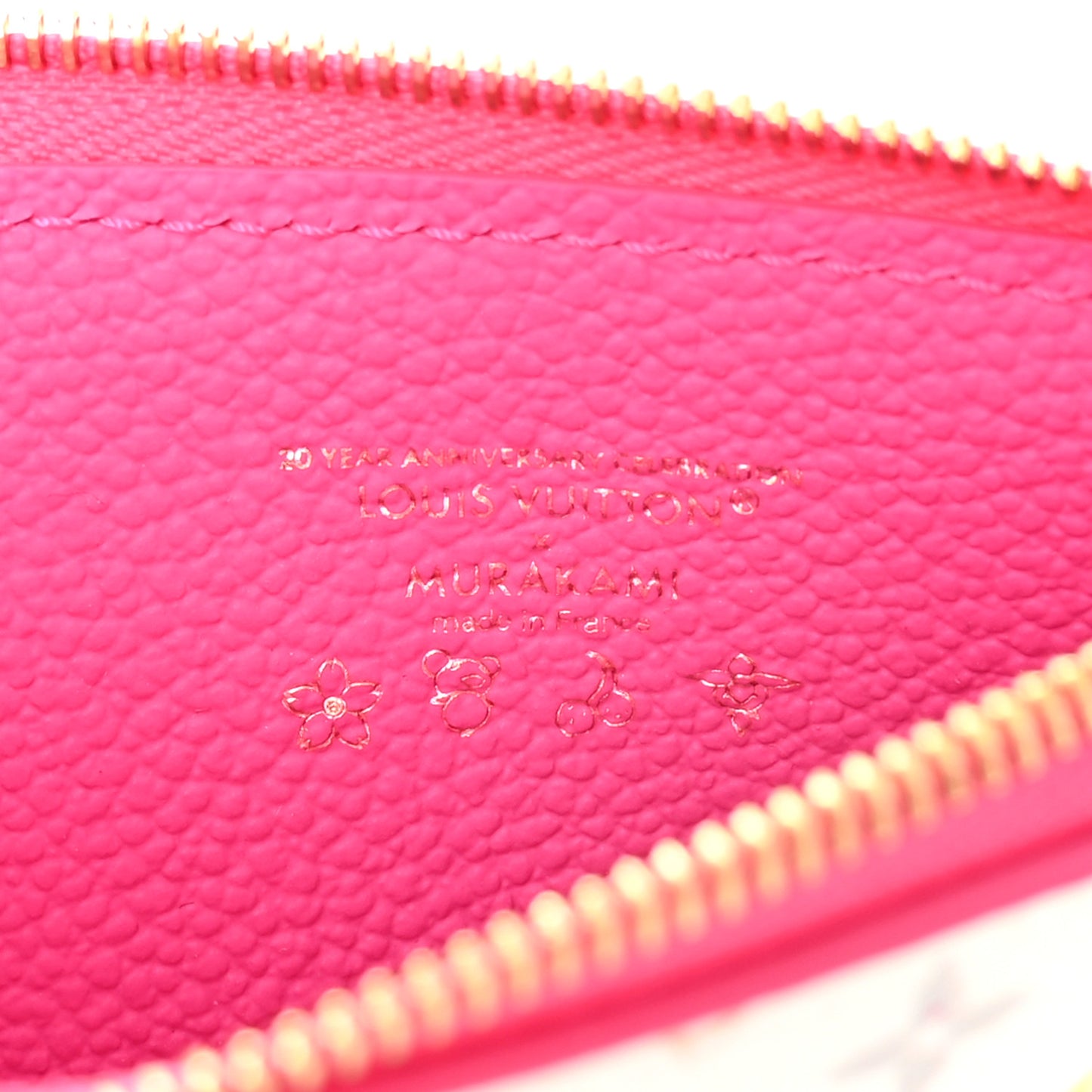 LV X TM Monogram Romy Card Holder Kawaii Pink