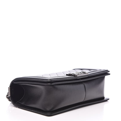 Chanel Lambskin Quilted Medium Boy Flap Black 4 of 16