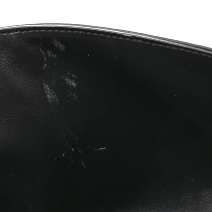 Salvatore Ferragamo Calfskin Small Front Flap Crossbody Bag Black 10 of 10