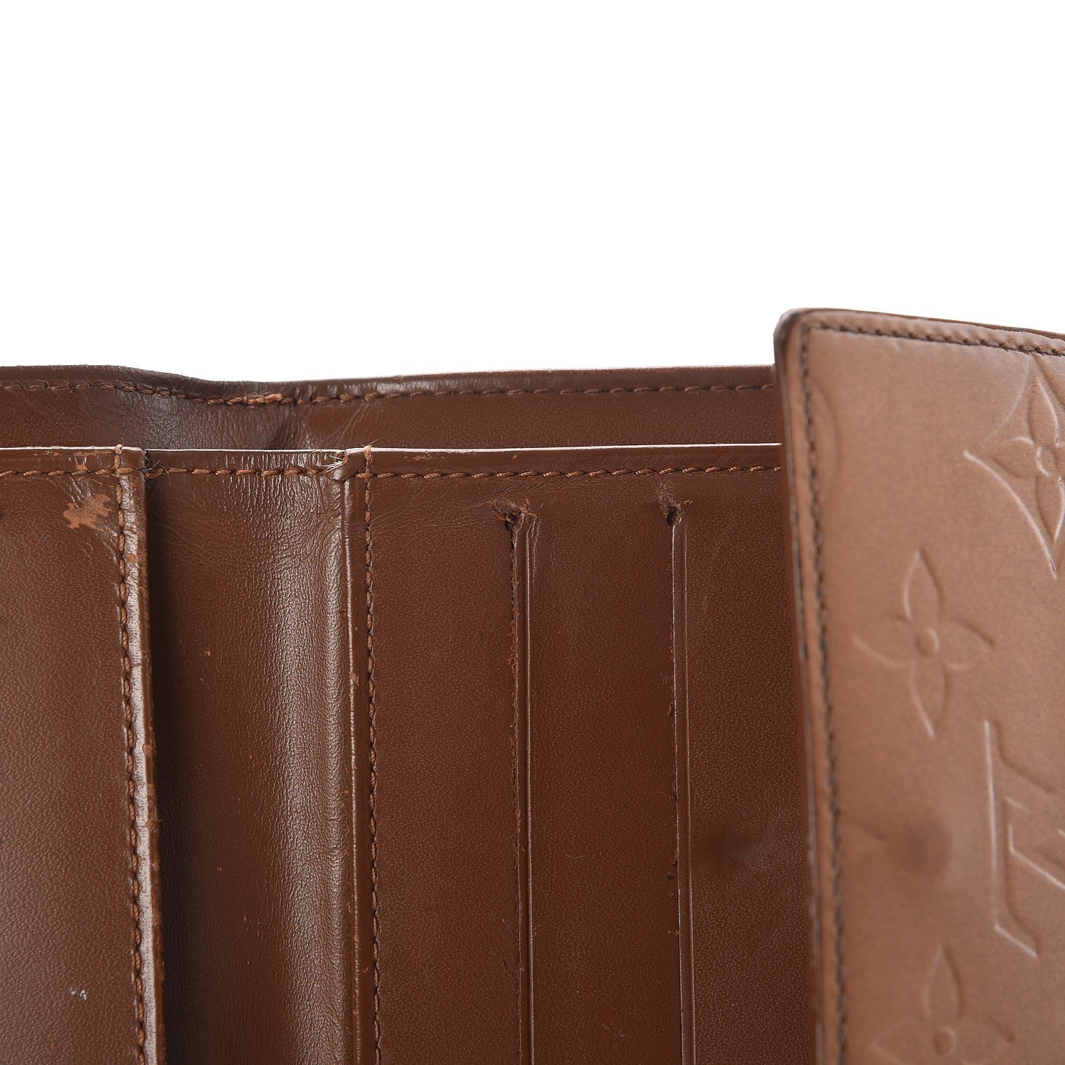 Louis Vuitton Vernis Elise Wallet Bronze 13 of 13