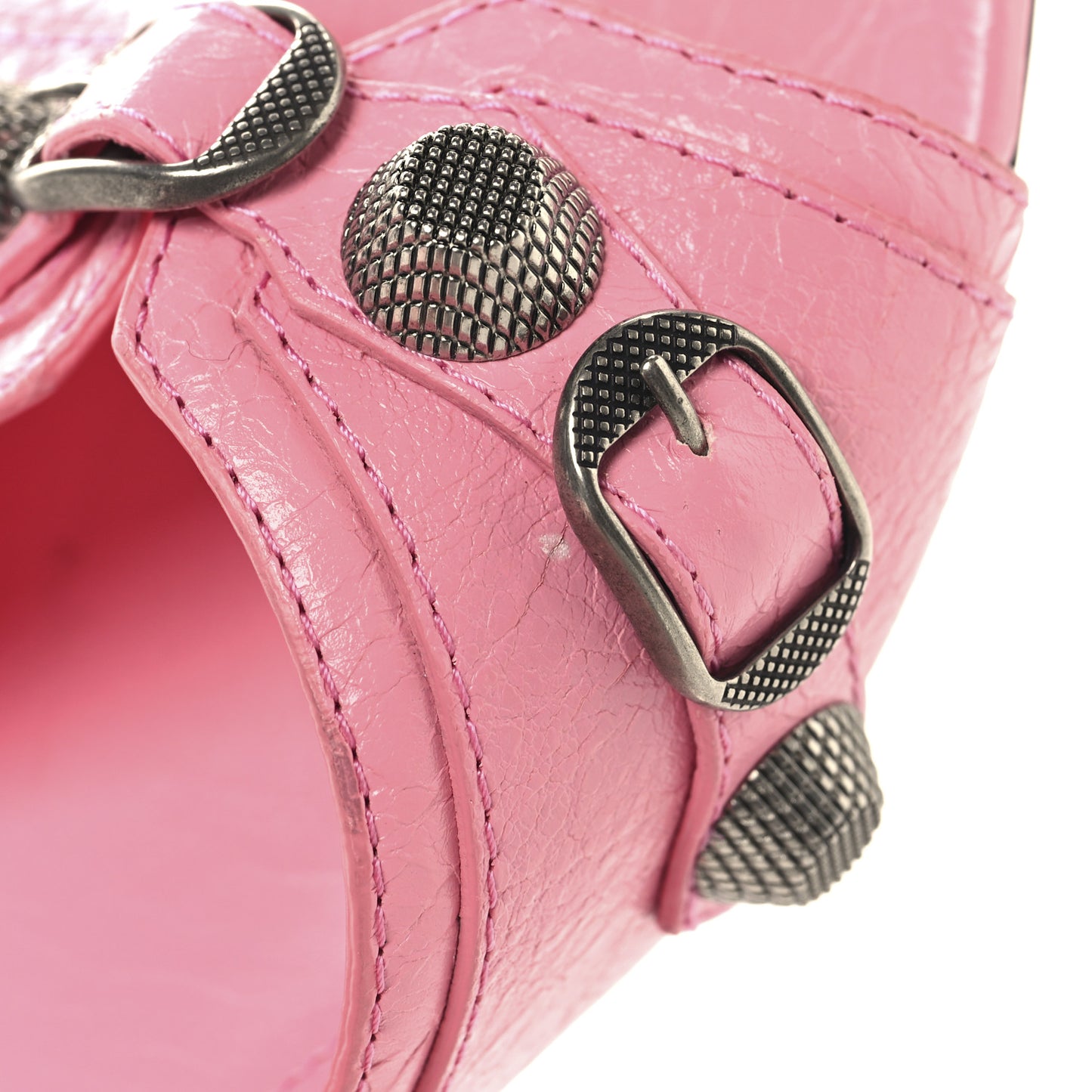 Agneau Arena Cagole 50mm Slide Sandals 40 Sweet Pink