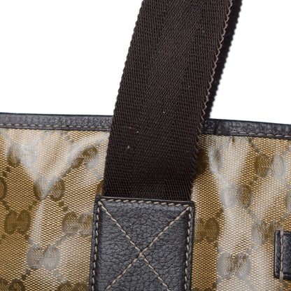 Gucci Crystal Monogram Travel Bag Dark Brown 12 of 13
