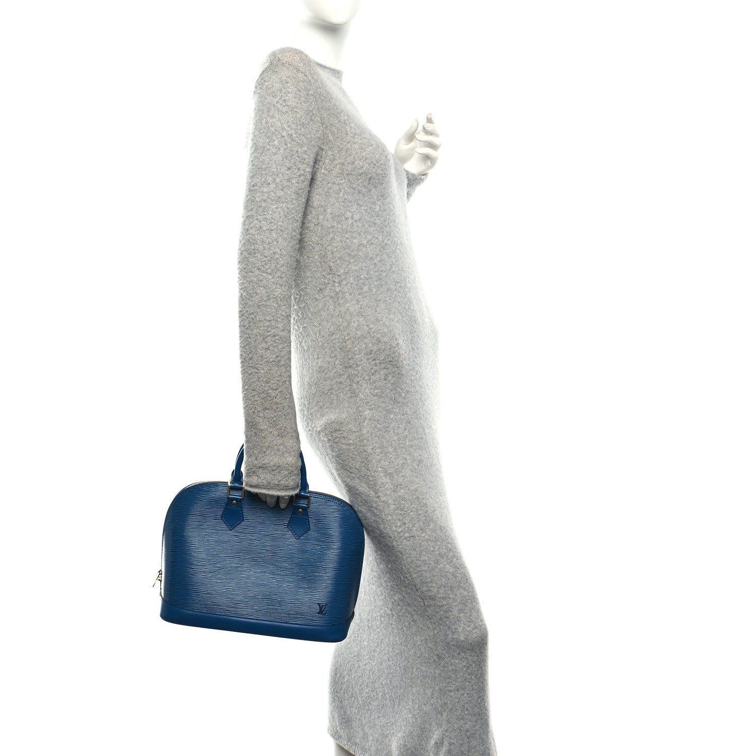 Louis Vuitton Epi Alma PM Cyan 2 of 11