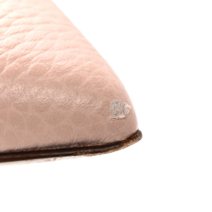 Valentino Garavani Pebbled Calfskin Rockstud Slingback Flats 39 Rose Quartz 9 of 11